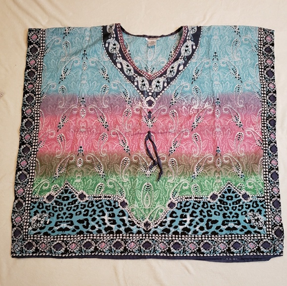 Beautiful drawstring tunic top - Picture 3 of 4